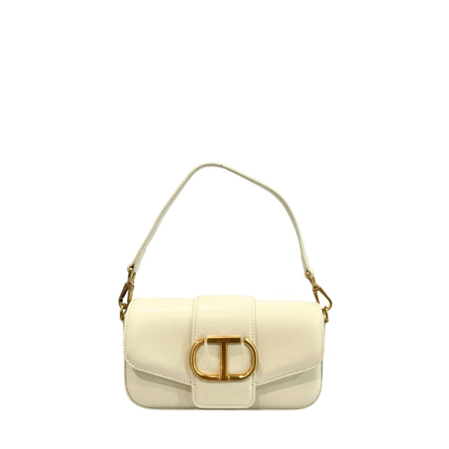 Twinset White PU Women Shoulder