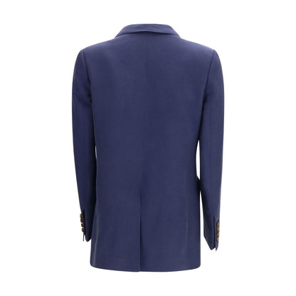 Blazé Milano Blue Linen Blazer