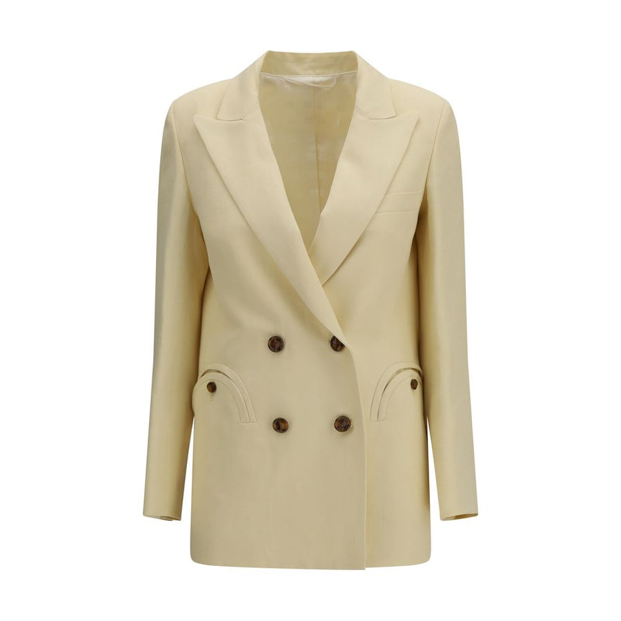 Blazé Milano Beige Linen Blazer