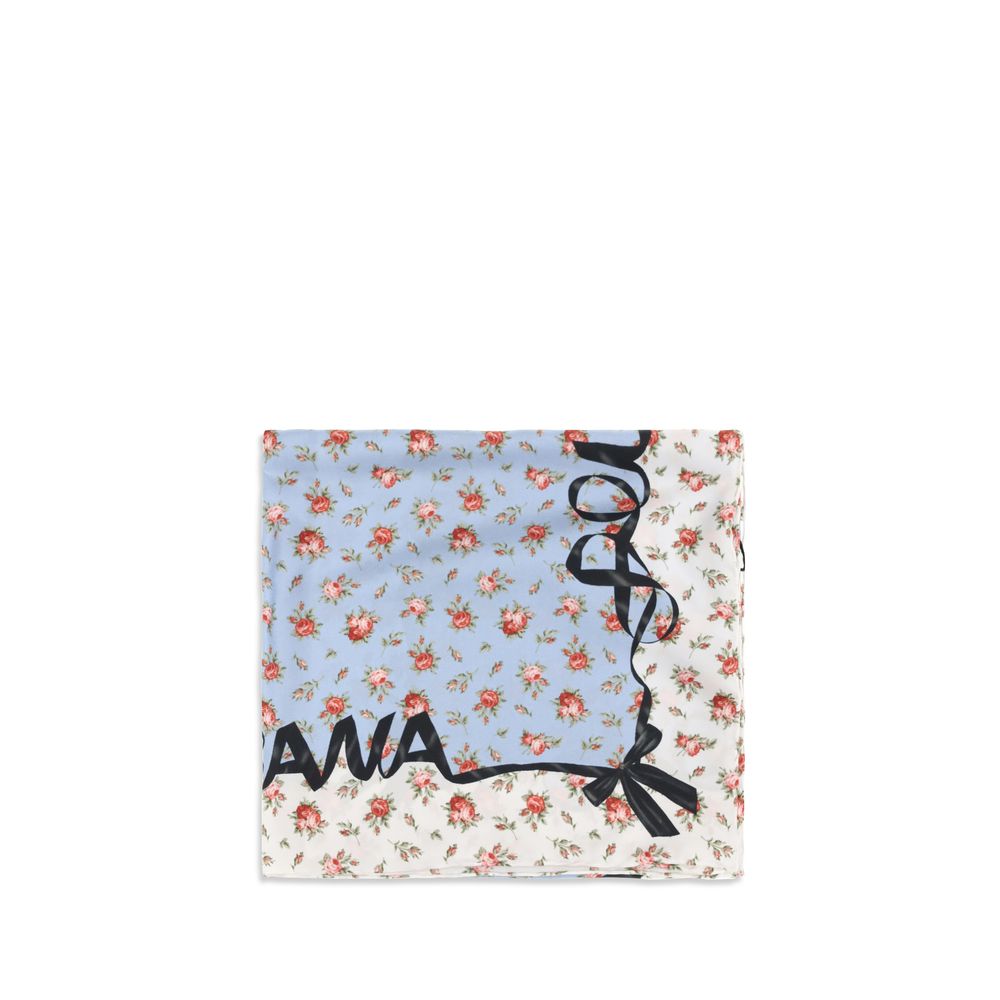 Dolce & Gabbana Multicolor Silk Scarf