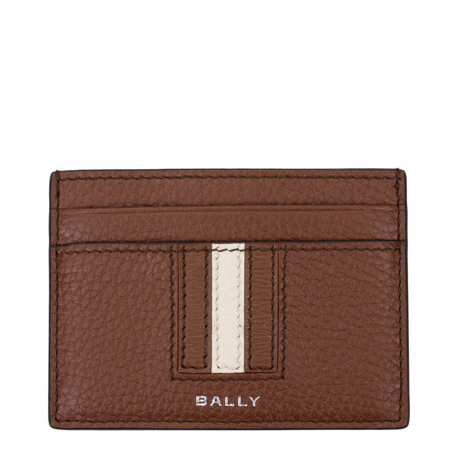 Bally Brown Leather Cardholder