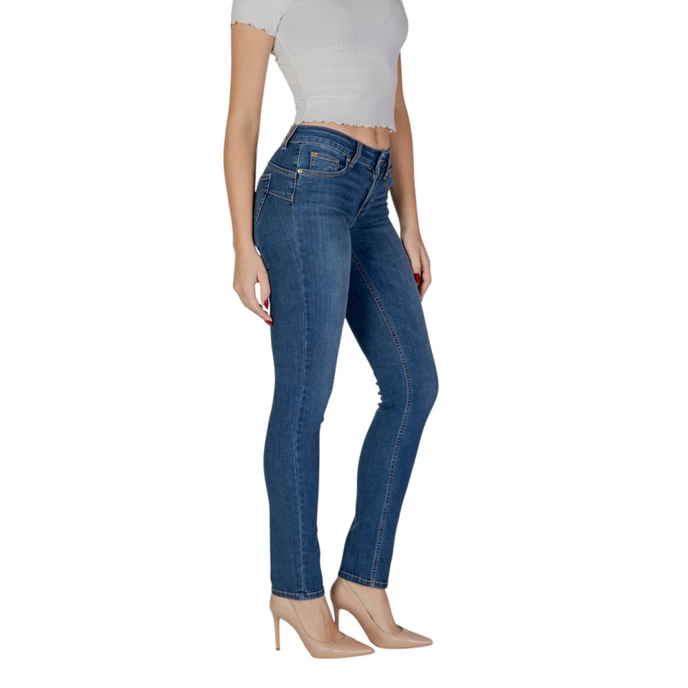 Liu Jo Blue Cotton Skinny Jeans