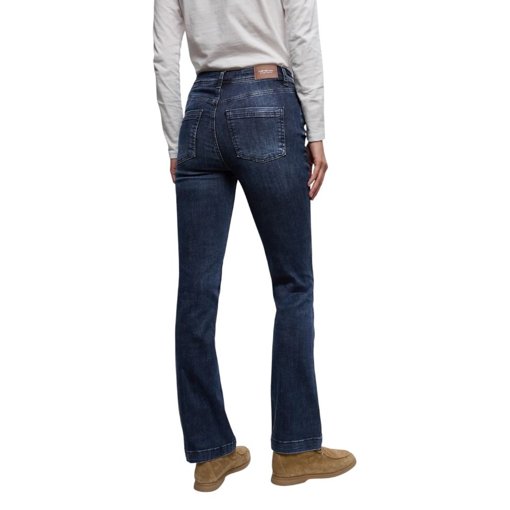 Street One Blue Cotton Skinny Jeans