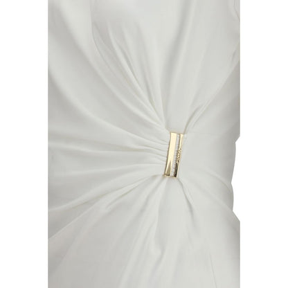 PINKO White Cotton T-Shirt