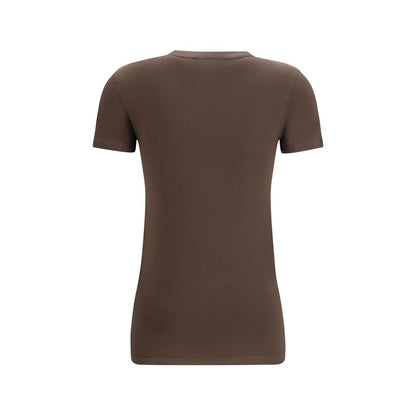 Brunello Cucinelli Brown Cotton T-Shirt