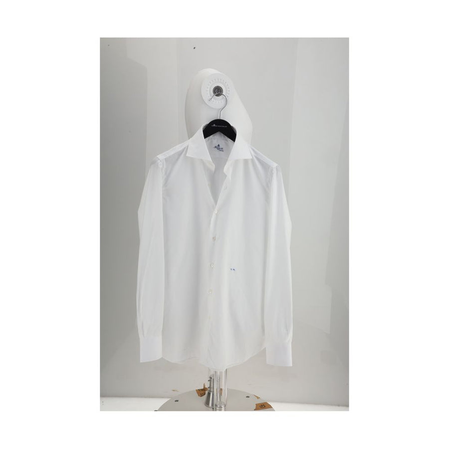Finamore White Cotton Shirt