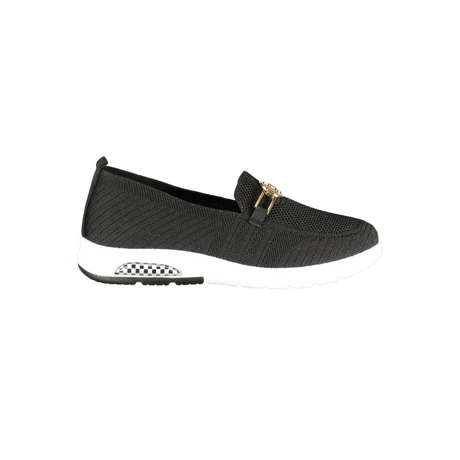 Laura Biagiotti Nero Polyester Women Classic Shoe