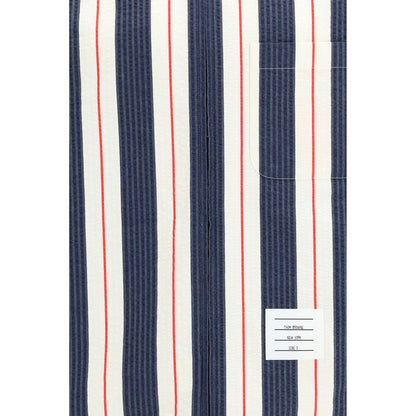 Thom Browne Multicolor Cotton Pattern Shirt