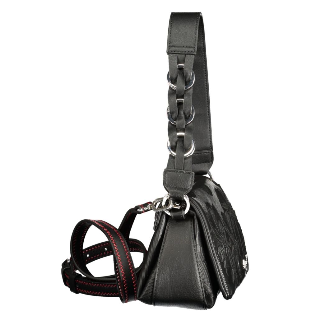 Desigual Black Polyurethane Women's Bag