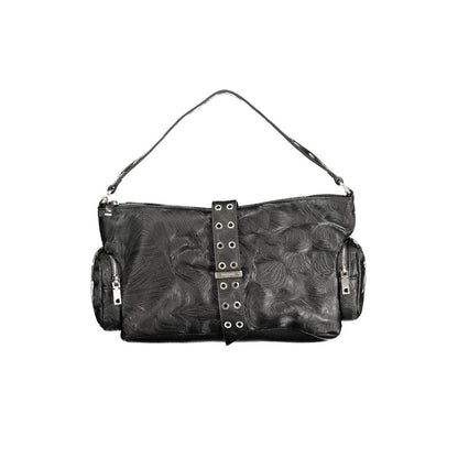 Desigual Nero Poliuretano Women Handbag