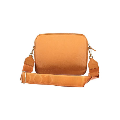 Coccinelle Arancione Leather Women Handbag