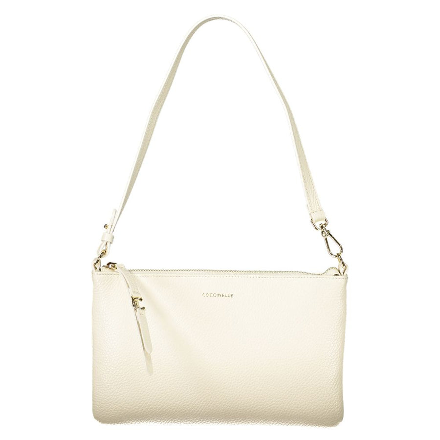 Coccinelle Bianco Pelle Women Handbag