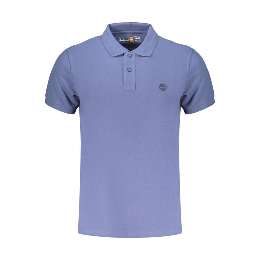 Timberland Blue Cotton Men Polo