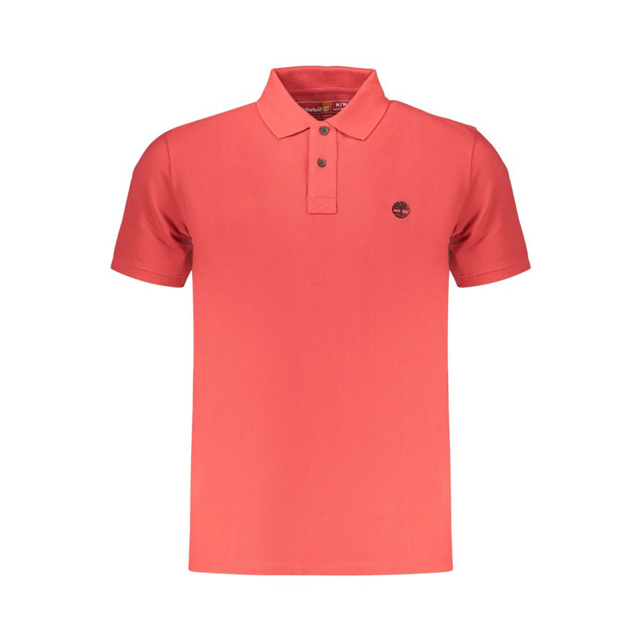 Timberland Red Organic Cotton Men Polo