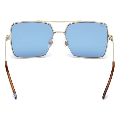 WEB EYEWEAR Silver Metal Sunglasses