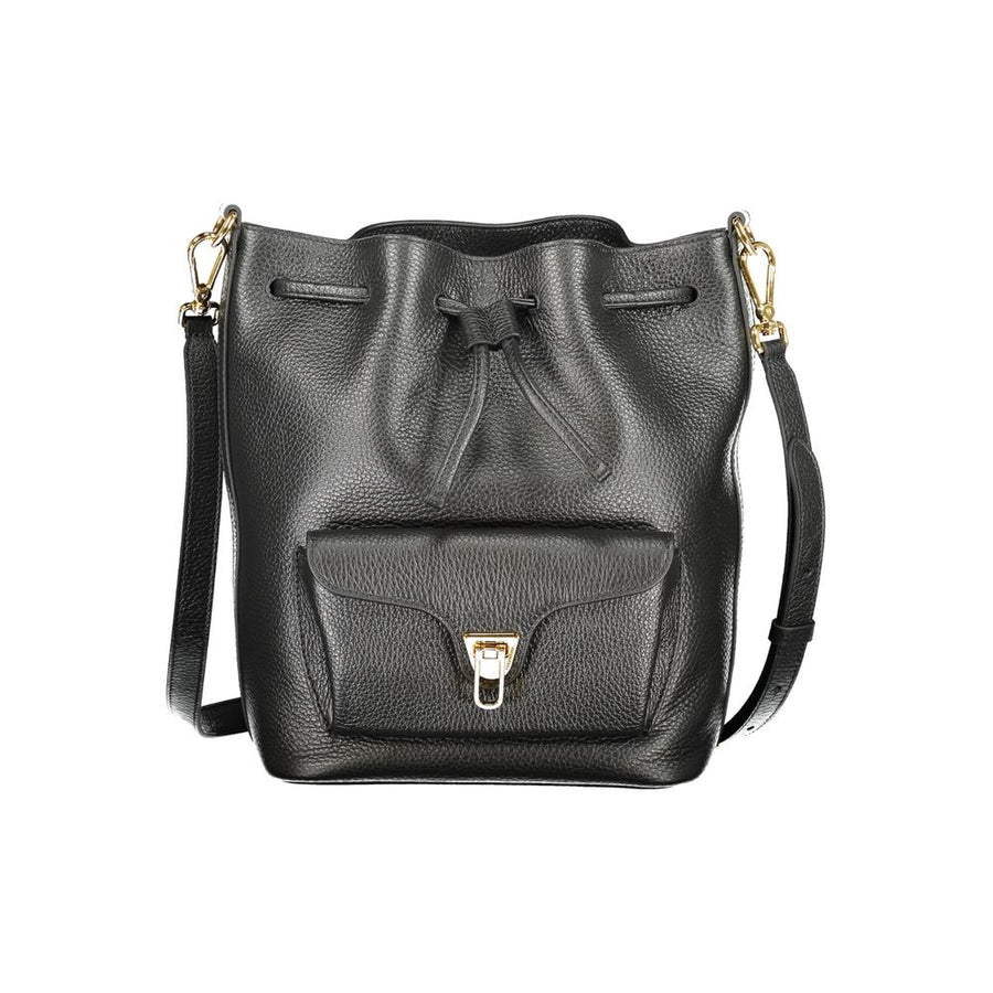 Coccinelle Black Leather Women Handbag