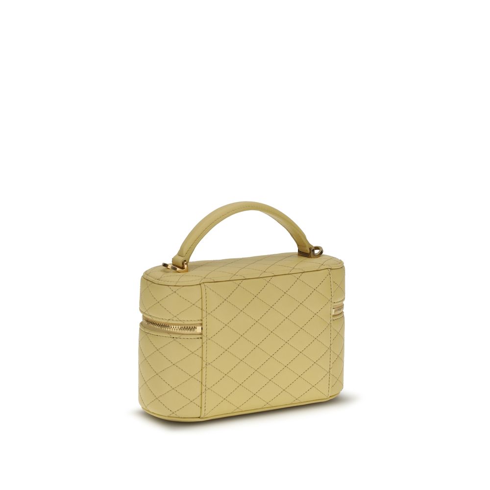 Saint Laurent Bicolor Calf Leather Bos Taurus Handbag