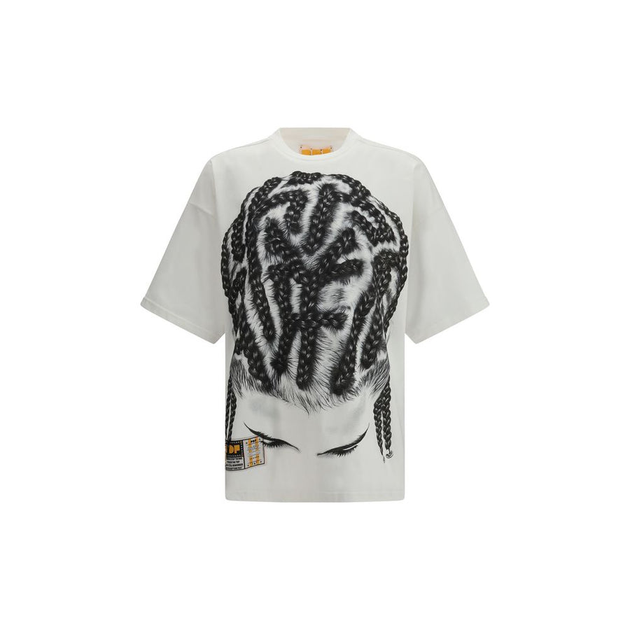 PDF Channel White Cotton T-Shirt