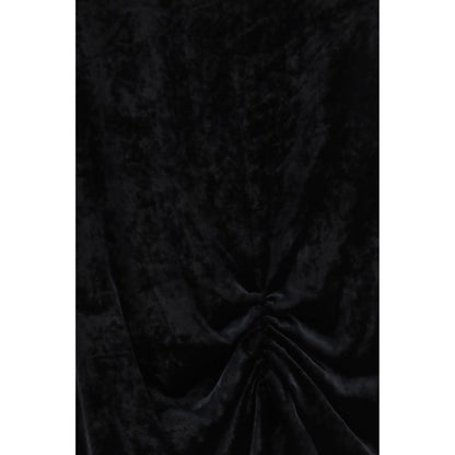 Valentino Black Viscose Long Skirt