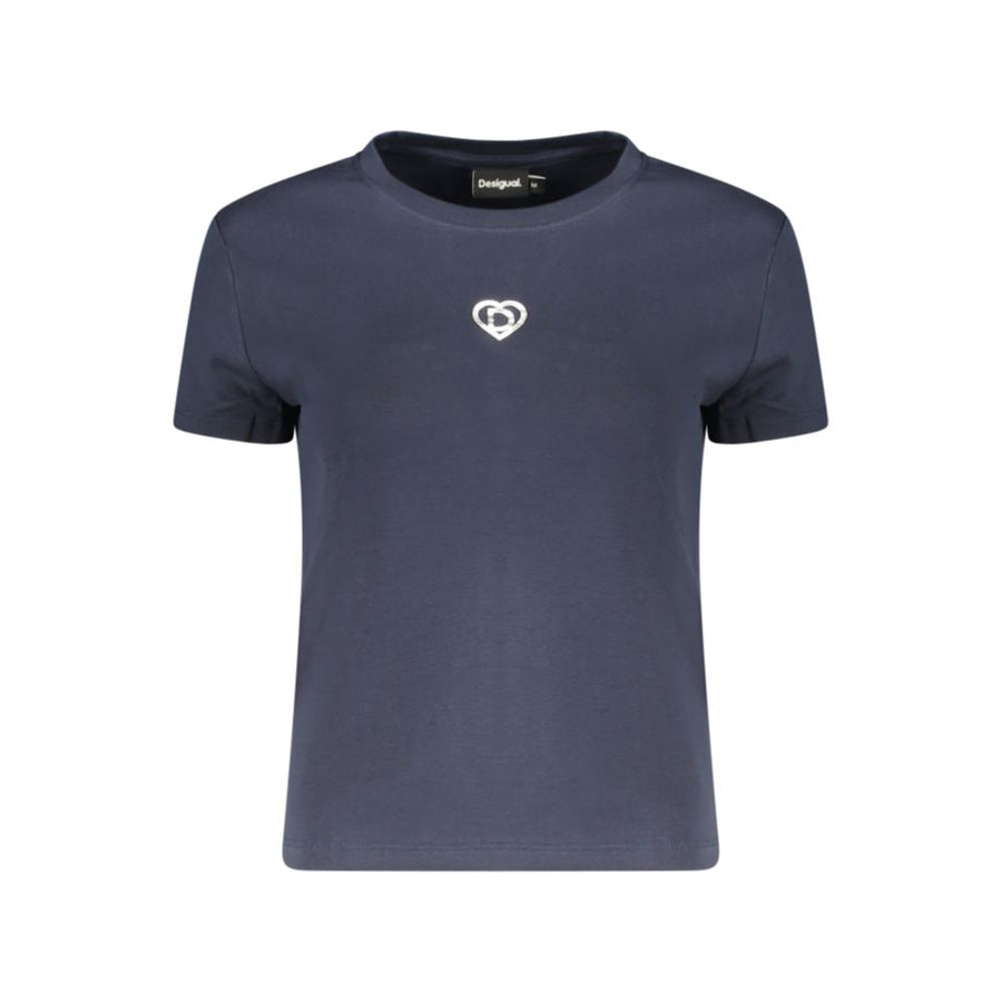 Desigual Blue Cotton Women's T-Shirt