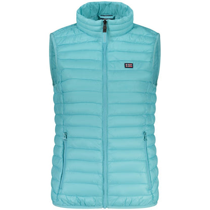 Norway 1963 Azzurro Poliammide Womens Gilet