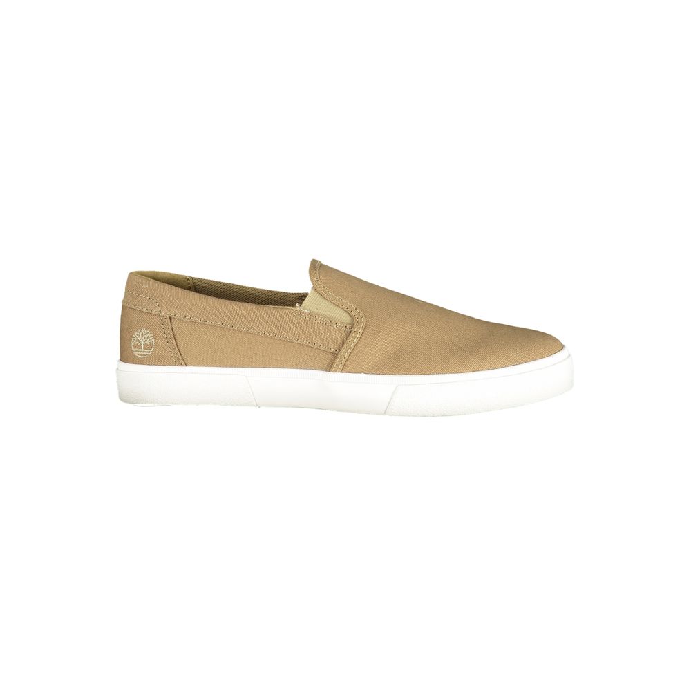 Timberland Beige Polyester Men Sneaker