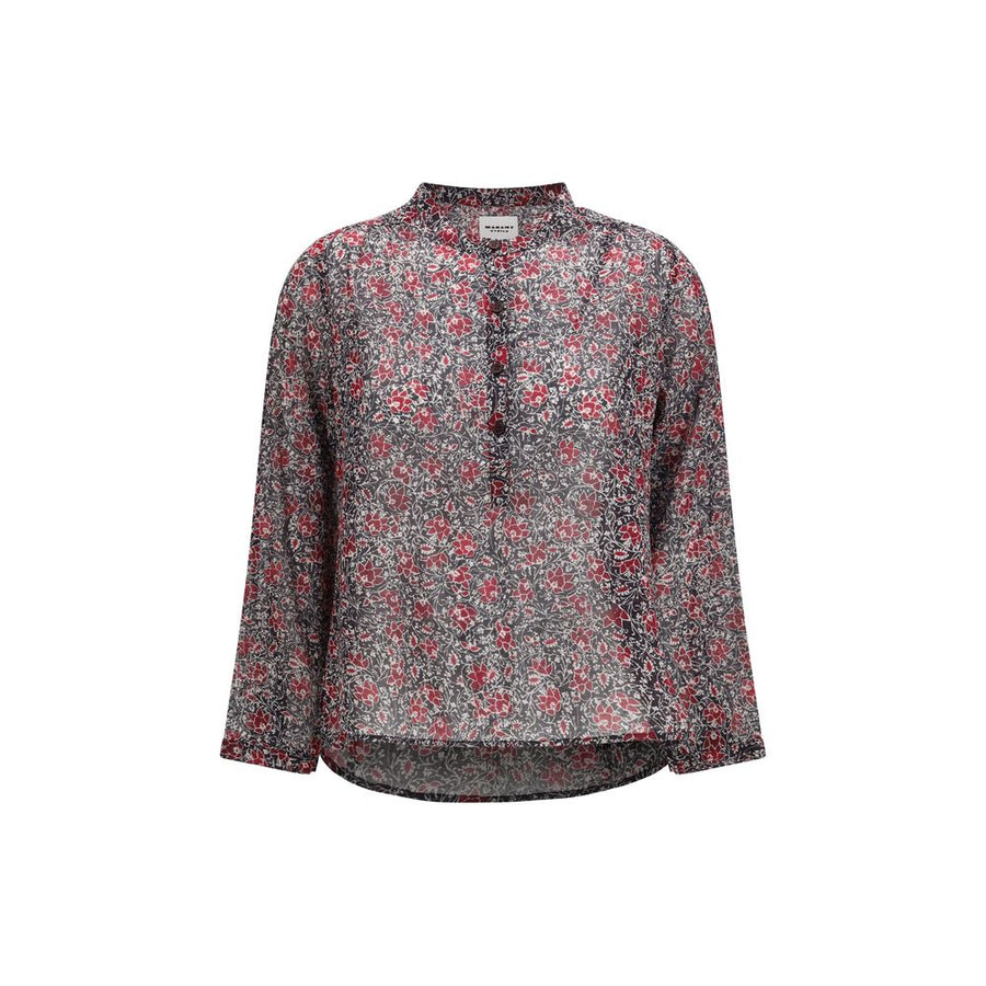 Marant Etoile Purple Cotton Shirt