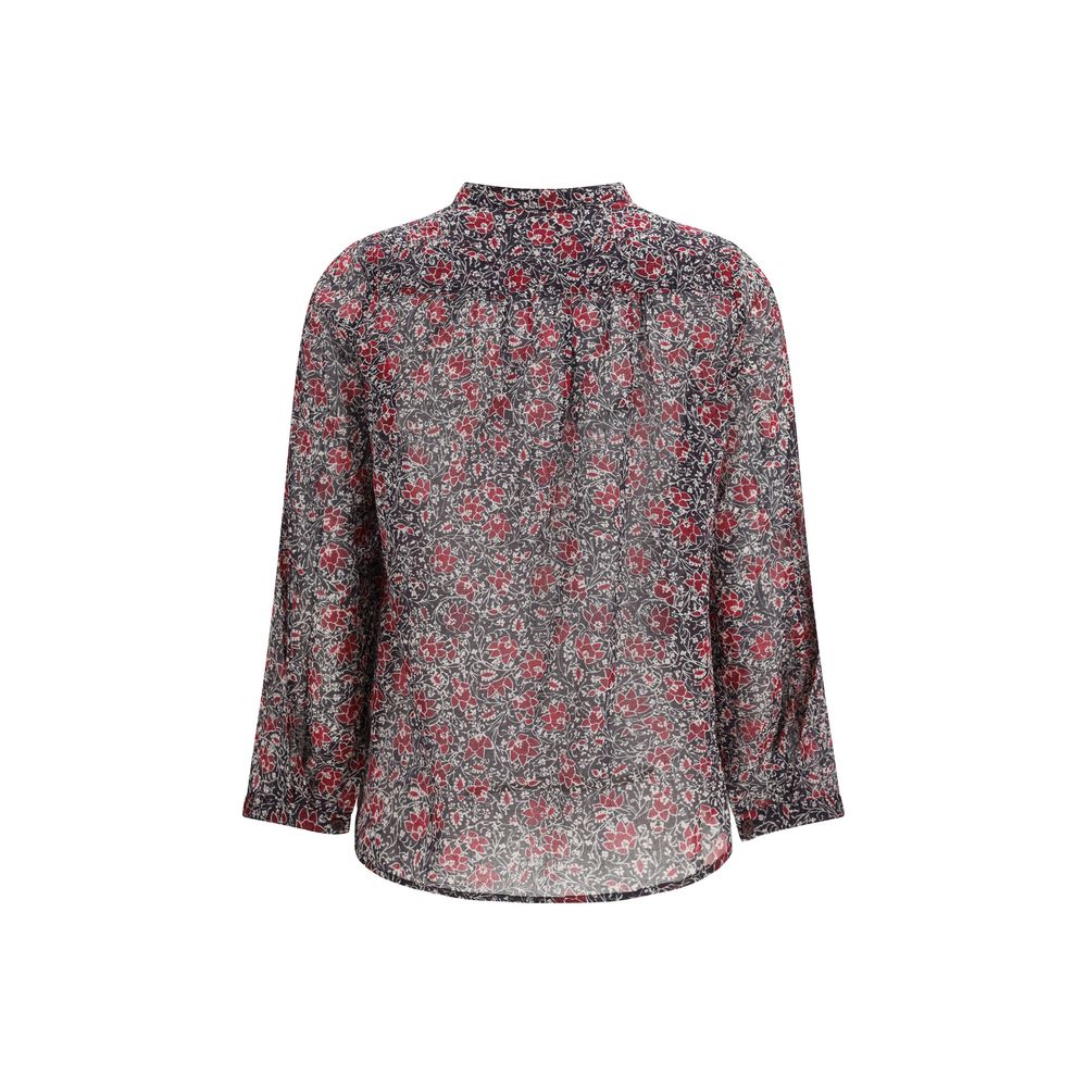 Marant Etoile Purple Cotton Shirt
