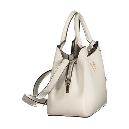 Guess Jeans Grigio Poliuretano Womens Handbag