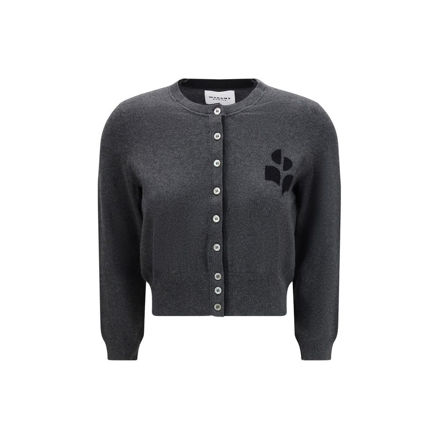 Marant Etoile Gray Cotton Cardigan