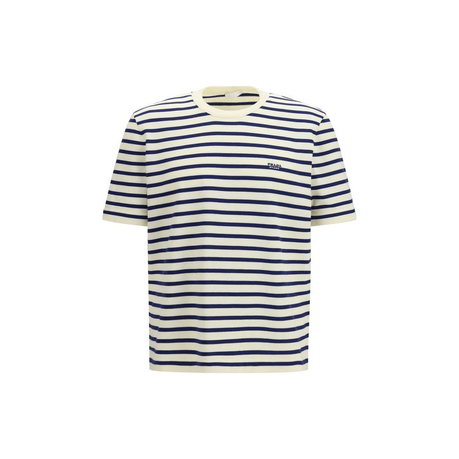 Prada Blue Cotton Sweatshirt