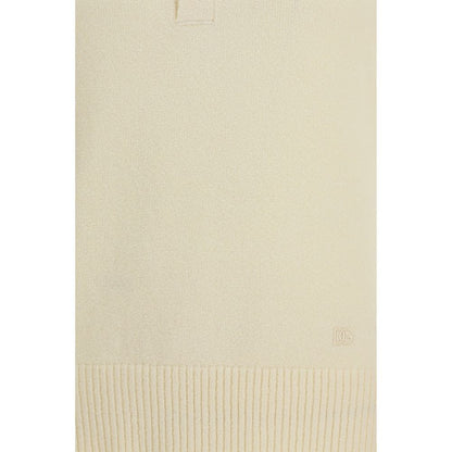 Dolce & Gabbana Beige Cotton Polo Shirt