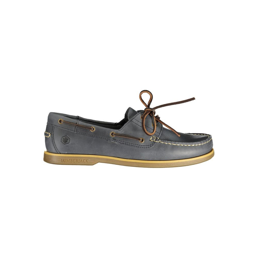 Lumberjack Blue Leather Men Classic Shoe