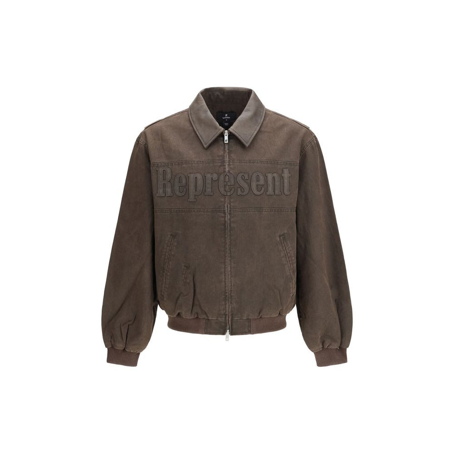 Represent Brown Cotton Bomber