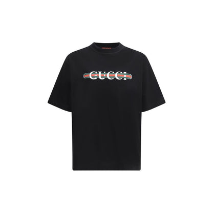 Gucci Black Cotton T-Shirt