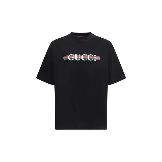 Gucci Black Cotton T-Shirt