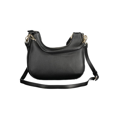 Mario Valentino Black Polyurethane Women Bag