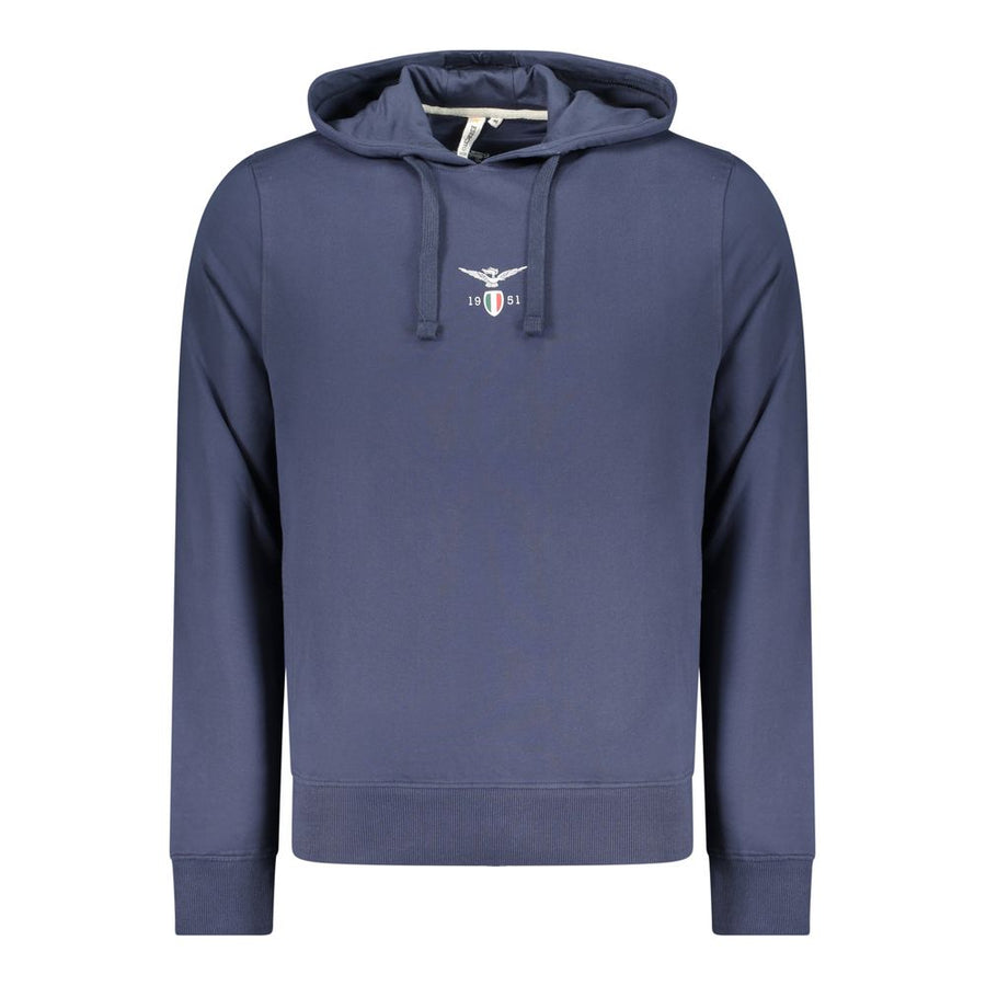 Accademia Militare Blue Cotton Men's Hoodie