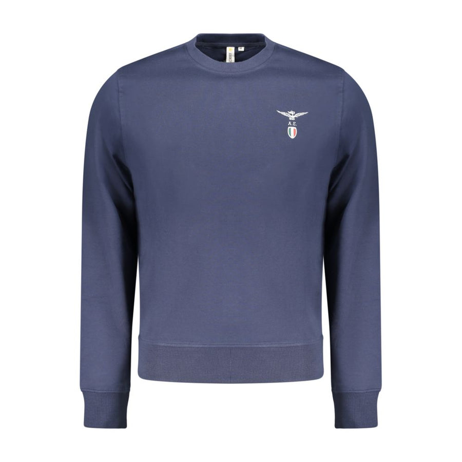 Accademia Militare Blue Cotton Men's Sweatshirt