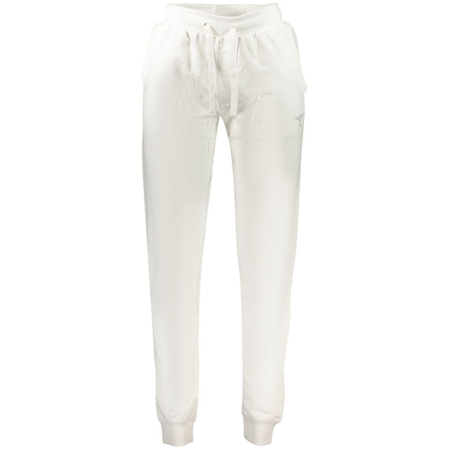 Accademia Militare White Cotton Men's Trouser