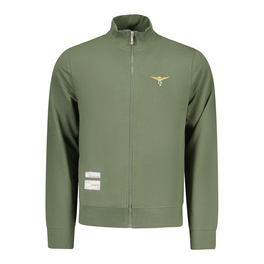 Accademia Militare Verde Cotton Menswear Sweatshirt