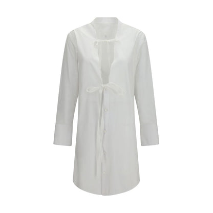 Maison Margiela White Cotton Casual Dress