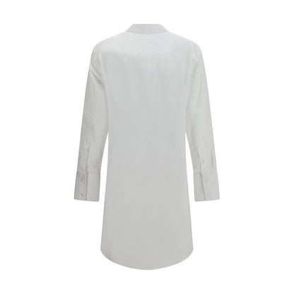 Maison Margiela White Cotton Casual Dress