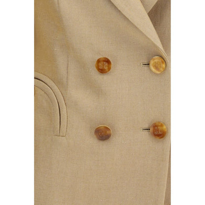 Blazé Milano Beige Linen Blazer