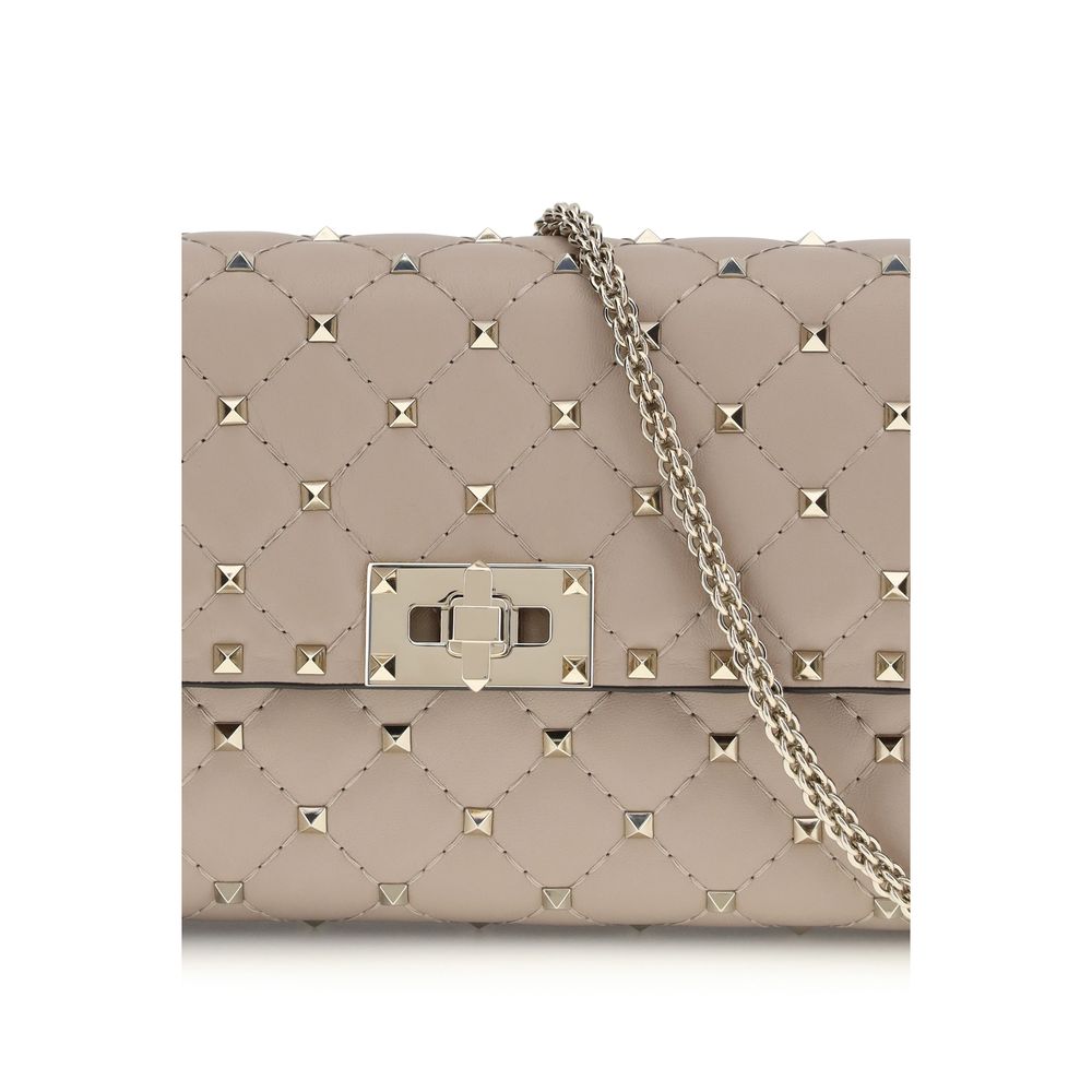 Valentino Garavani Multicolor Calf Leather Bos Taurus Shoulder Bag