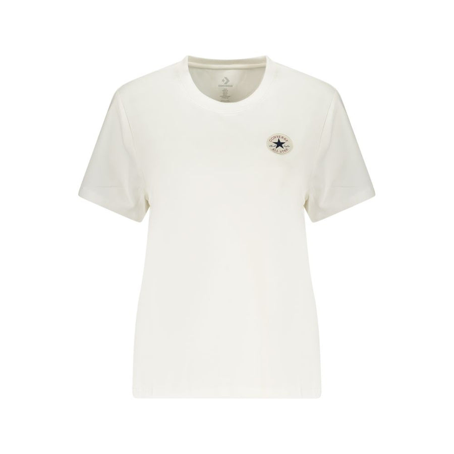 Converse Bianco Cotton Woman T-Shirt
