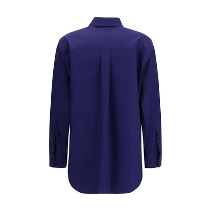 Fendi Blue Cotton Shirt