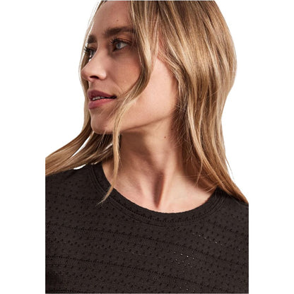 Street One Brown Cotton T-Shirt