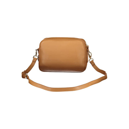 Mario Valentino Brown Polyurethane Women Bag