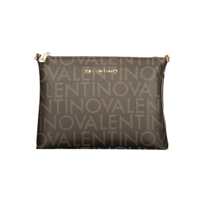 Mario Valentino Brown Polyurethane Women's Bag